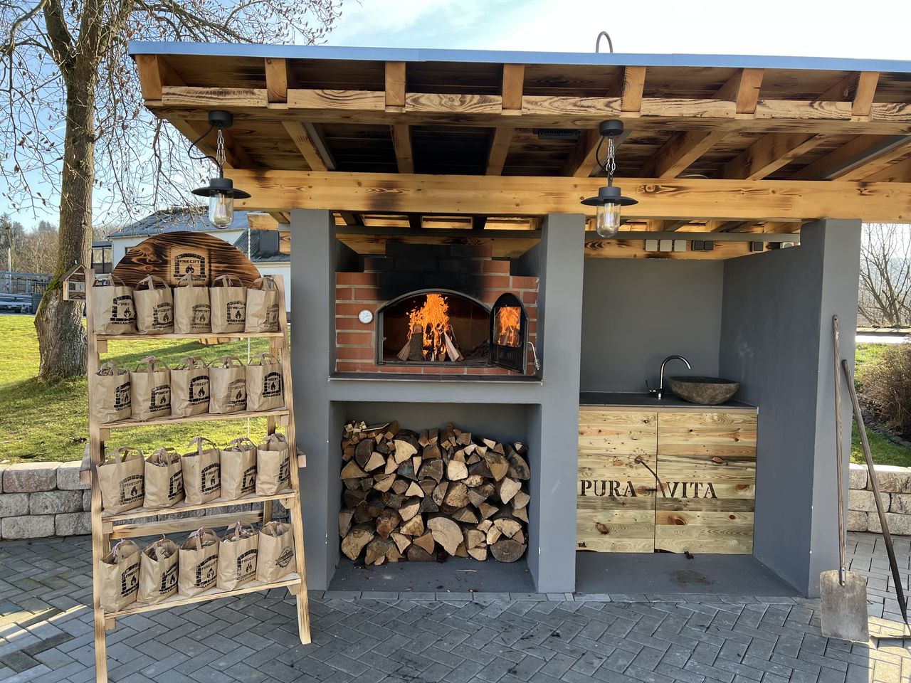 FEUERSTARTER Grill- und Ofenanzünder