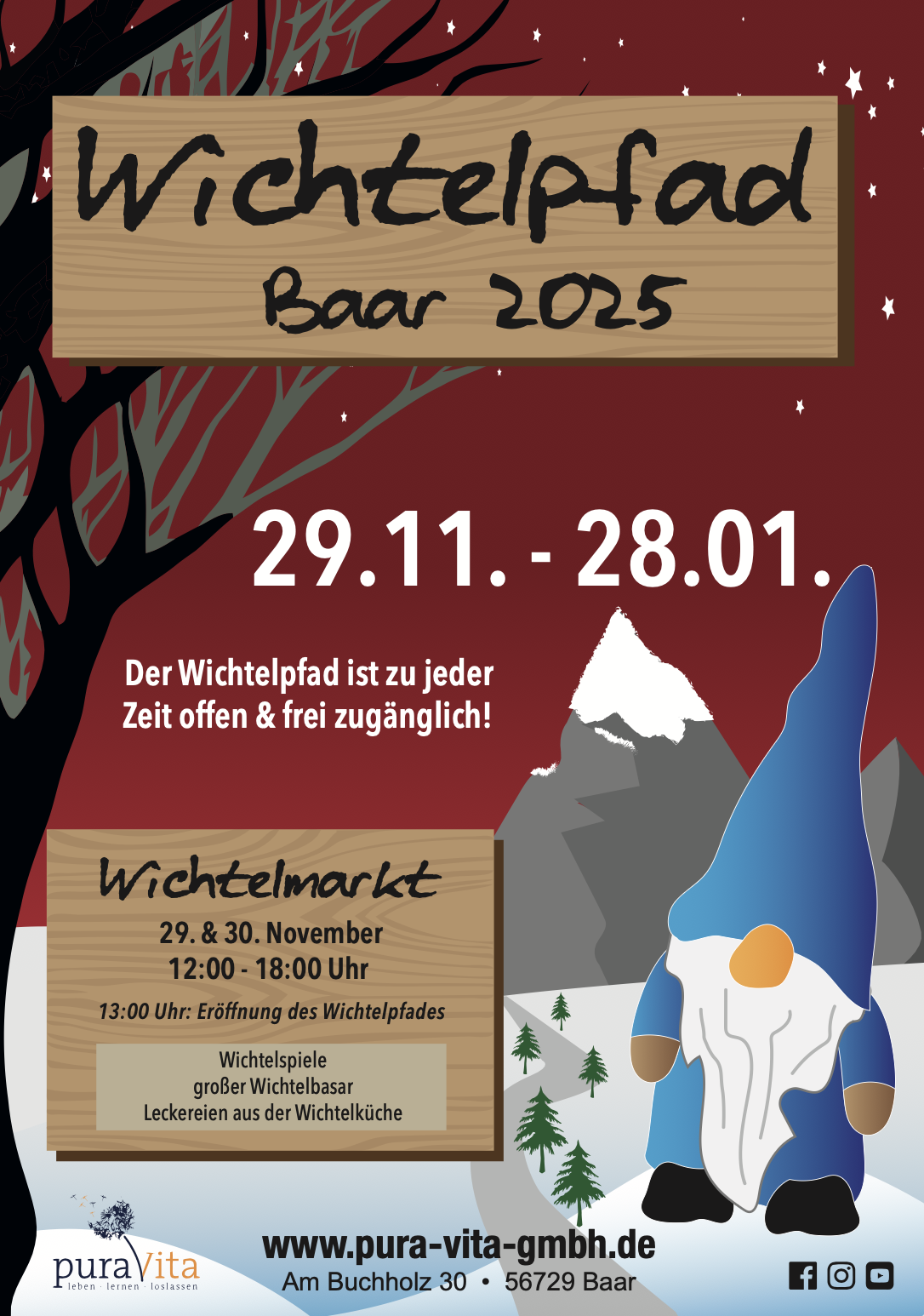 Plakat Wichtelpfad 2025